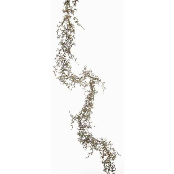 Sparkling Angel Fern Glitter Garland