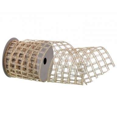 Knitted Metallic Net Ribbon 4