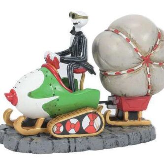 Dept. 56 Nightmare Before Christmas Village Jack Brings Christmas Home