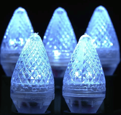 C7 Led Faceted Replacement Light Bulbs