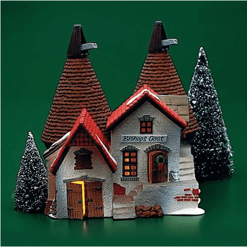 Dept 56 Rare Retired Dickens Village Bishops Oast House Pre owned