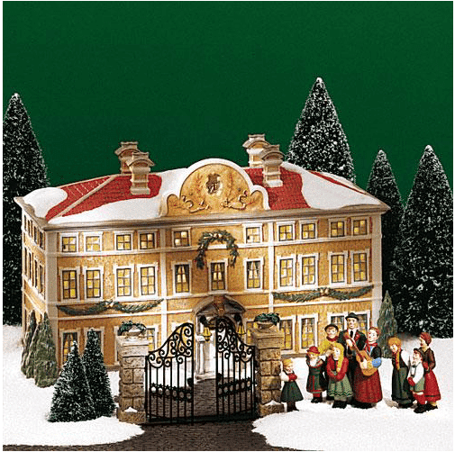 the Sound of Music® Family Villa Dept 56 Alpine Village Rare Retired Pre owned