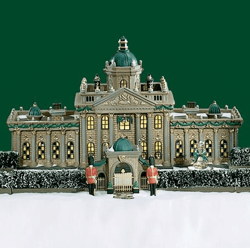 Dept 56 Rare Retired Ramsford Palace Dickens Village Pre owned