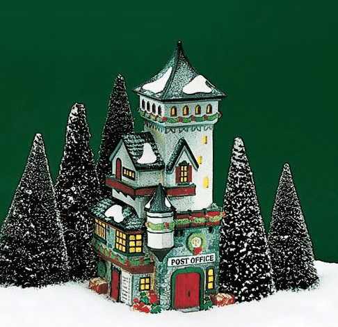Dept 56 Rare Retired North Pole Spelling Houses Pre owned