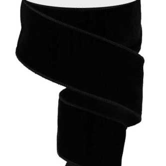 Elegant Black Velvet Ribbon
