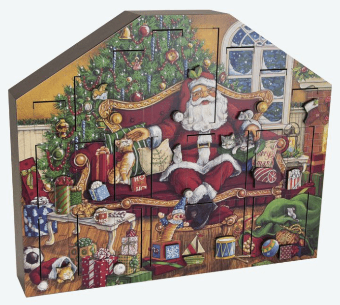 Santas Throne Advent Byers Choice