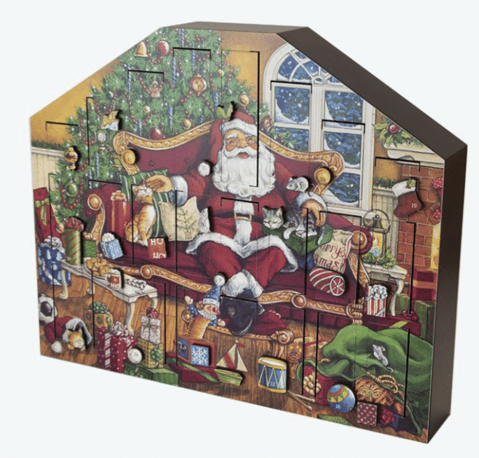 Santas Throne Advent Byers Choice