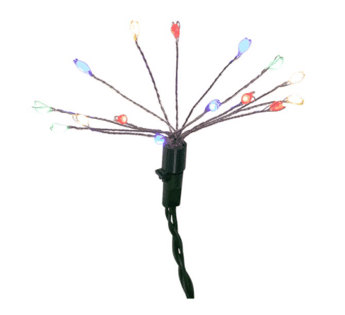 Cluster Burst Multicolored Superbright Led Light Set