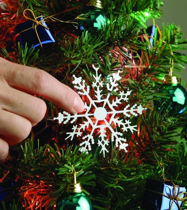 Christmas Tree Lights Onoff Touch Control Snowflake