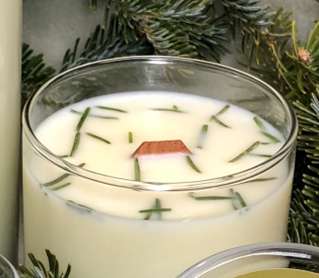 Fir Needle Soy Candle N Libbey Status Jar Fir Scented 12 Oz