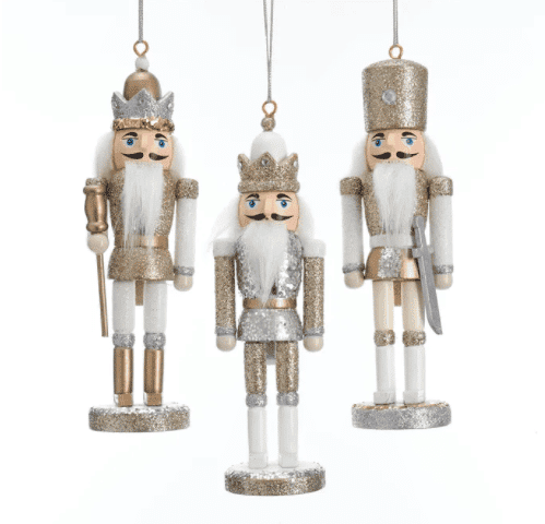 Sparkling Riches Nutcracker Ornaments