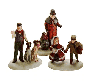 Vision of a Christmas Past Dept 56 Rare Retired Dickens Village Pre owned