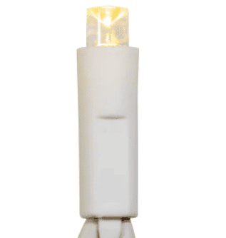 Warm White White Wire Twinkle Wide Angle Led 50 Light Sets