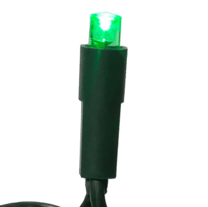 Wide Angle Led 50 Light Sets Green