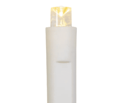 Wide Angle Led 50 Light Sets Warm White White Wire