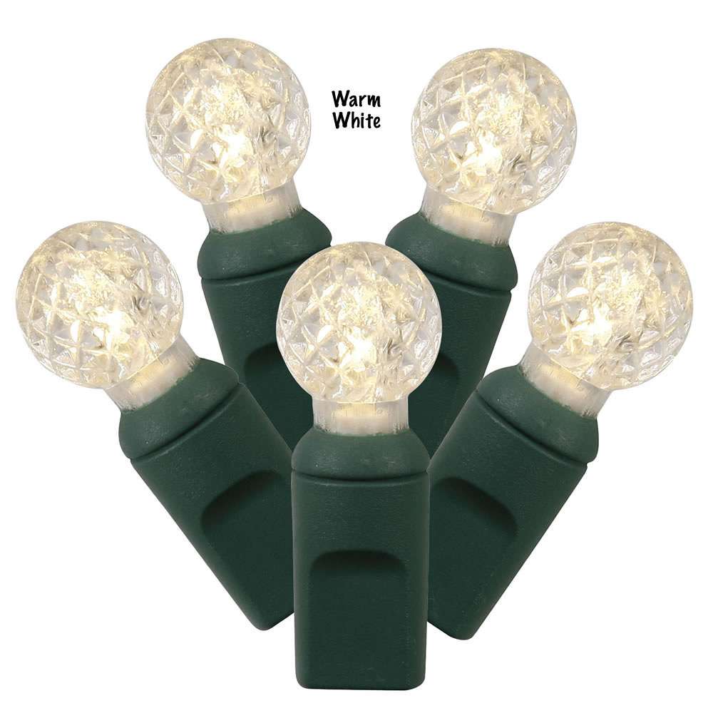 50 Bulb Berry Led G12 Light Sets Warm White