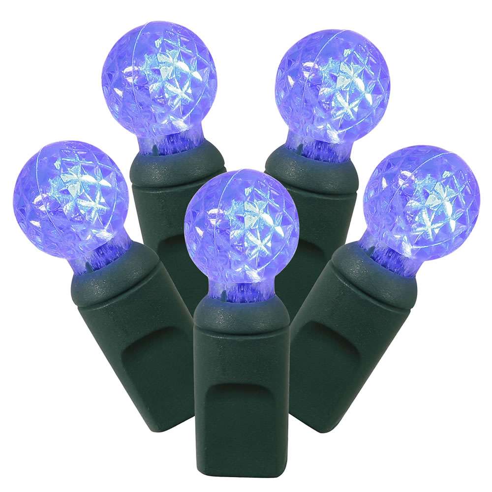 50 Bulb Berry Led G12 Light Sets Blue