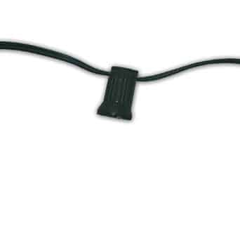 C7 G40 E12 Green 25 Light Socket Strand