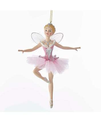 Nutcracker Suite Sugar Plum Fairy with Wings Ornament