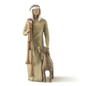 Willow Tree® Zampognaro Shepherd with Bagpipe