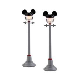 Dept 56 Disney Village Mickey Street Lights