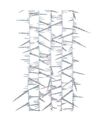 Twisted Icicle Garland