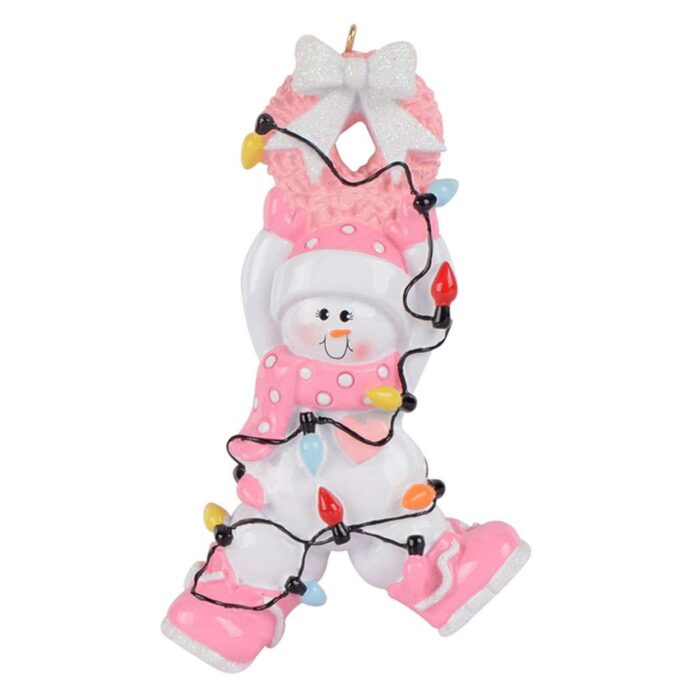 Baby Wrapped in Lights Ornaments