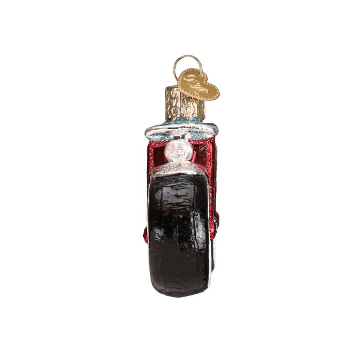 Old World Christmas Blown Glass Cruiser Bike Ornament