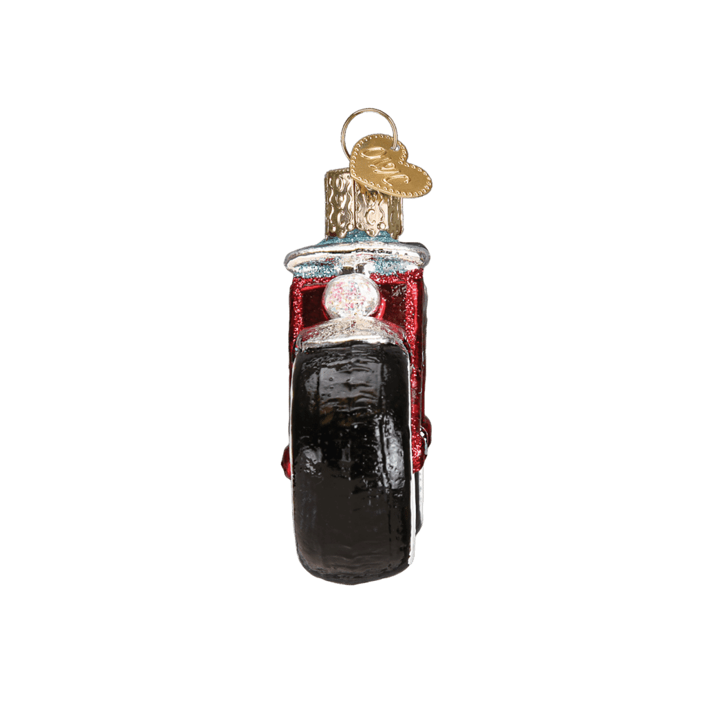 Old World Christmas Blown Glass Cruiser Bike Ornament