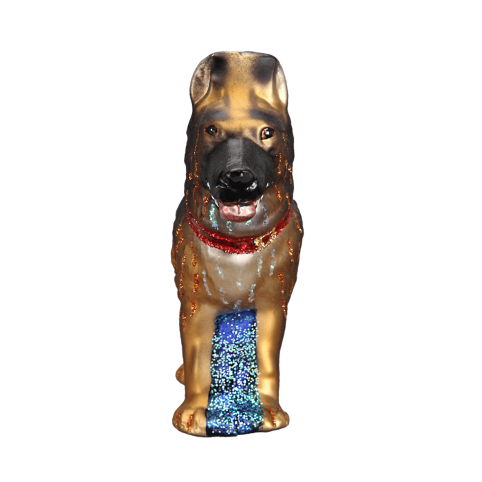 German Shepherd Ornament Old World Christmas