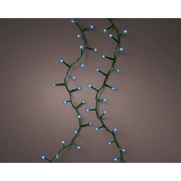 Led Compact Lights 500 Bulbs Blue 8 Function Twinkle Effect