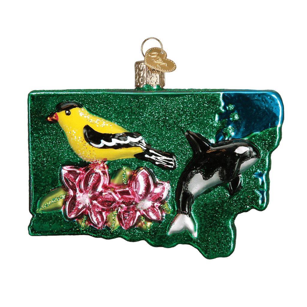 State of Washington Ornament Old World Christmas