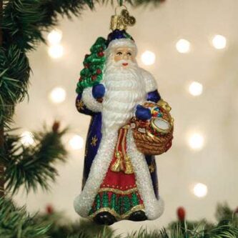 Regal Father Christmas Ornament Old World Christmas