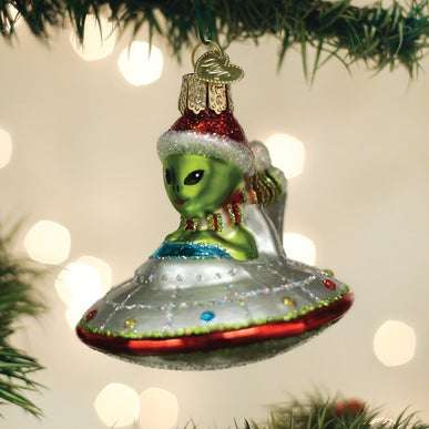 Christmas Ufo Ornament Old World Christmas