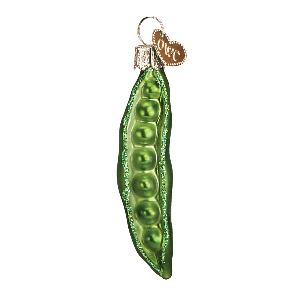 Old World Christmas Blown Glass Peapod Ornament