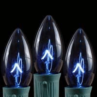 Traditional C9 Transparent Replacement Bulbs