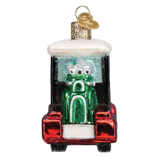 Golf Cart Ornament Old World Christmas