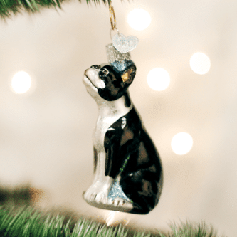Boston Terrier Ornament Old World Christmas