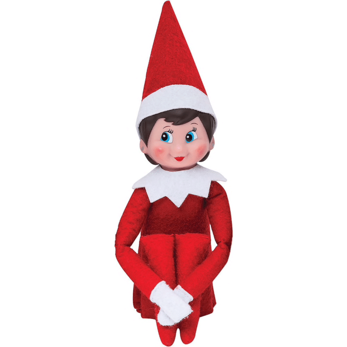 the elf on the shelf  棚の上のエルフ 女の子(B) Elf on the Shelf: Blue-Eyed Girl Scout - Christmas Tradition