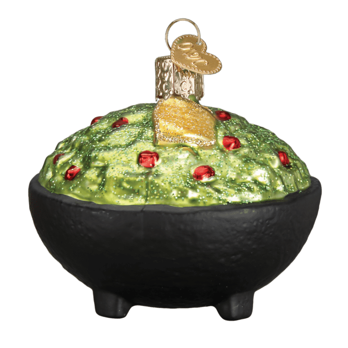 Old World Christmas Blown Glass Guacamole Ornament