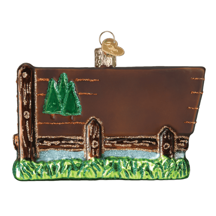 Old World Christmas Blown Glass Yellowstone National Park Ornament