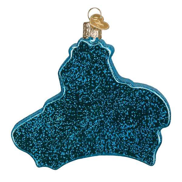 Old World Christmas Blown Glass Hawaiian Islands Ornament