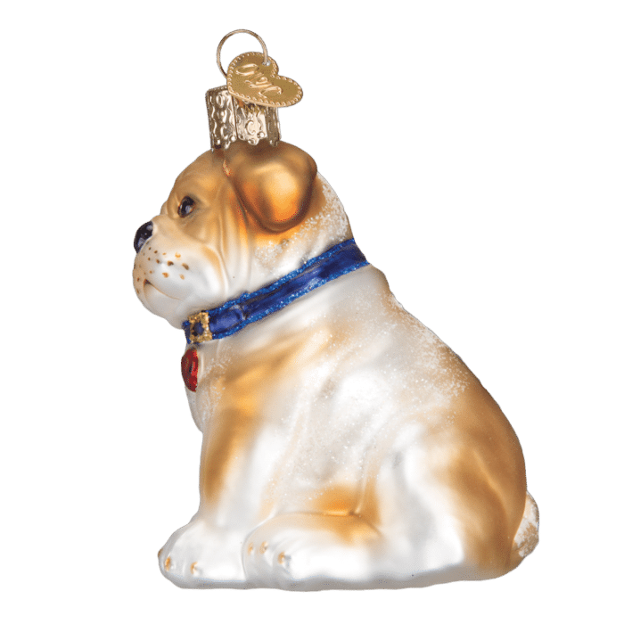 Bull Pup Ornament Old World Christmas