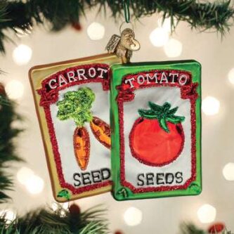 Garden Seeds Ornament Old World Christmas