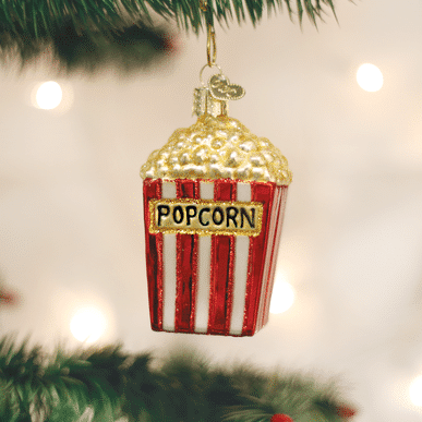 Old World Christmas Blown Glass Popcorn Ornament