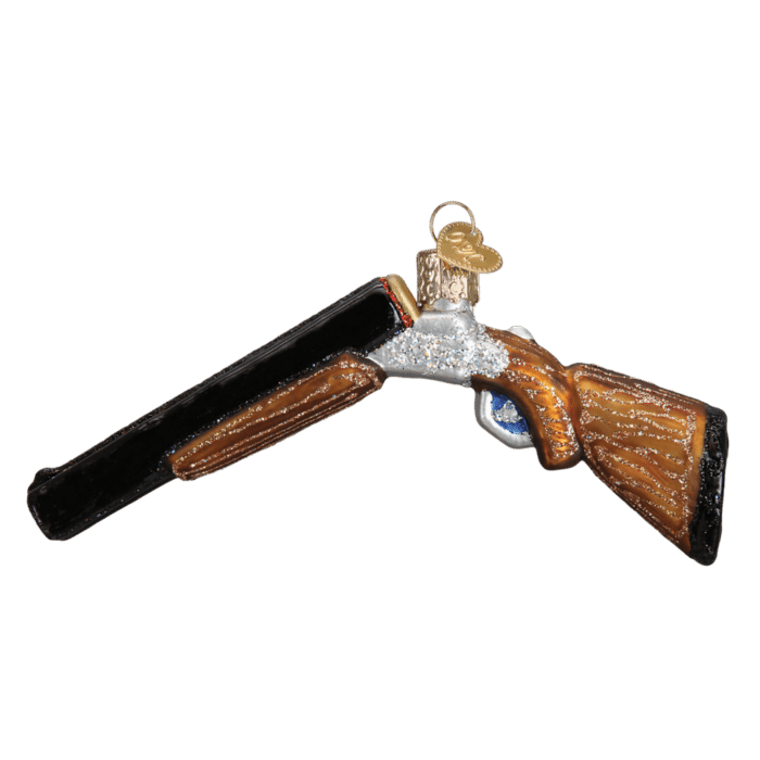 Old World Christmas Blown Glass Shotgun Ornament