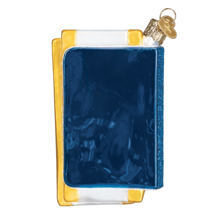 Old World Christmas Blown Glass Passport Ornament