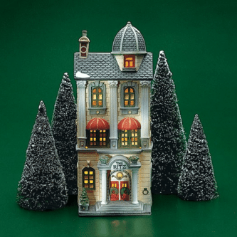 Dept. 56 Rare Retired Christmas in the City Ritz Hotel Pre-Owned