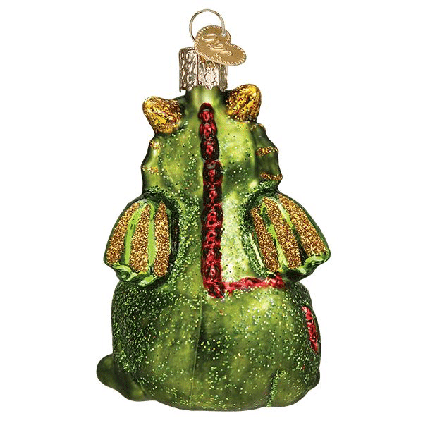 Old World Christmas Blown Glass Little Dragon Ornament