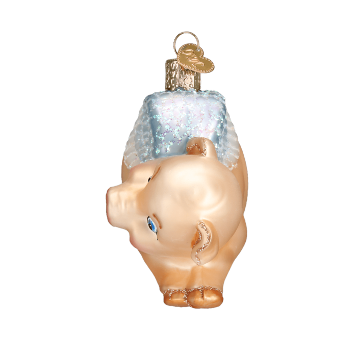 Flying Pig Ornament Old World Christmas